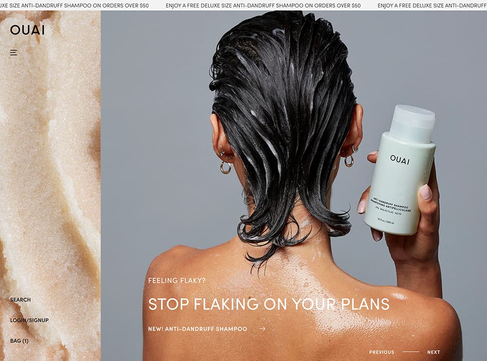 Ouai Website Screenshot Large